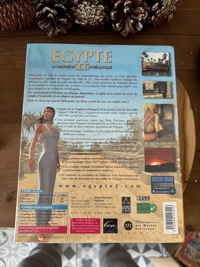 Jeux big box egypte 2 neuf sous blister - photo numéro 2