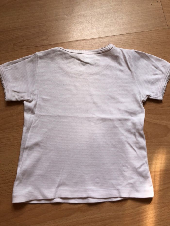 Maillot de corps MC Petit Bateau T. 2 ans/86 cm fille - photo numéro 2