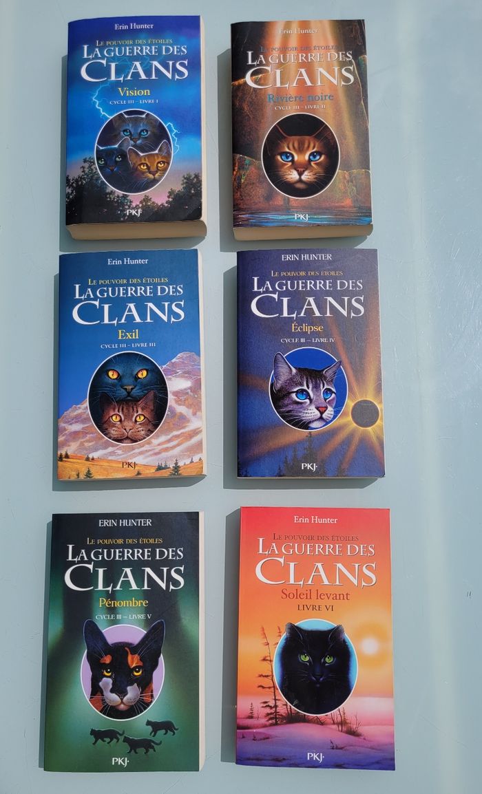 La Guerre des Clans, grand format, Cycle 3 complet : livre 1 à 6 - photo numéro 2