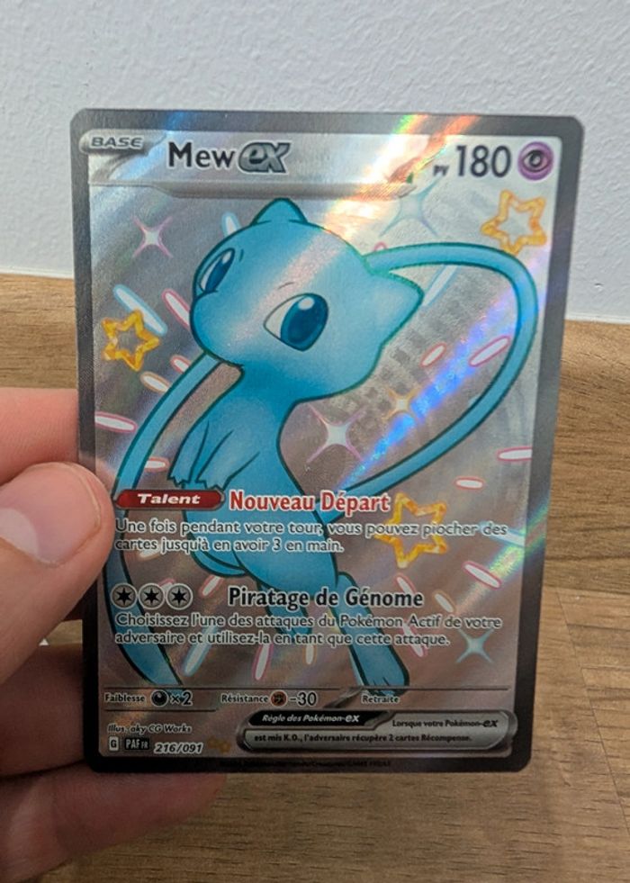 Mew ex (PAF 216) Destinées de Paldea FR