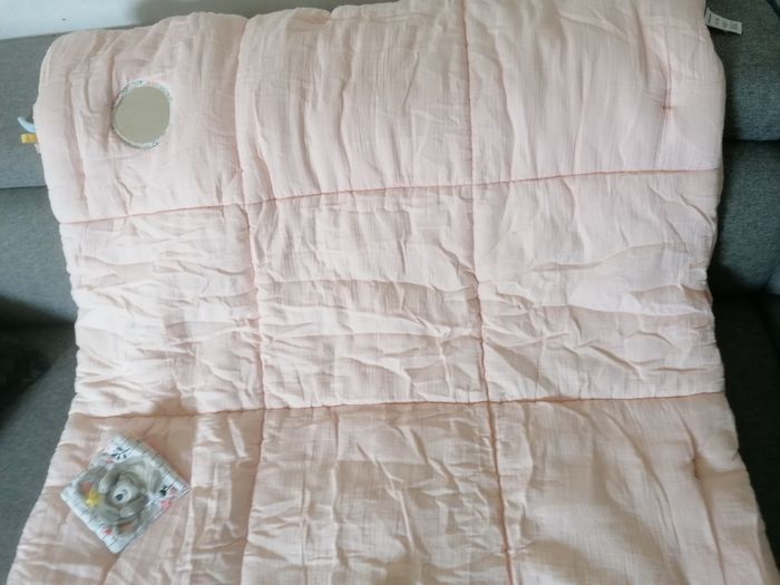 Lot de jeux d'éveil 1er âge, tapis d'éveil et ours polaire blanc vert baudet - photo numéro 6