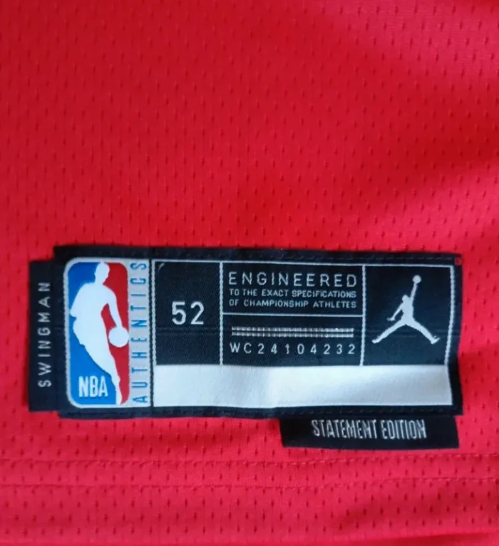 Maillot tee shirt basket NBA crescent city nike jordan - photo numéro 3