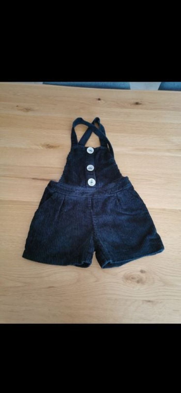 Salopette short