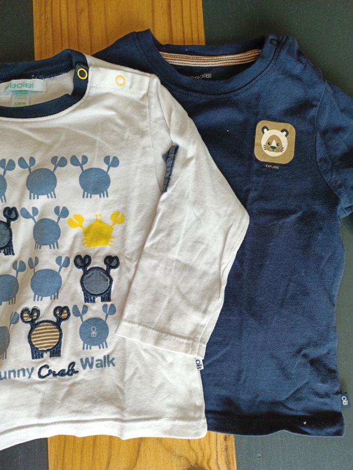 Lot 2 t-shirts manches longues - photo numéro 3