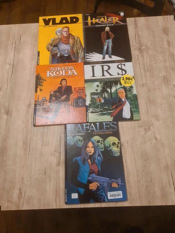 Lot bd troisième vague lombard