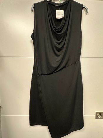 Robe noire asymétrique Agathe Velmont