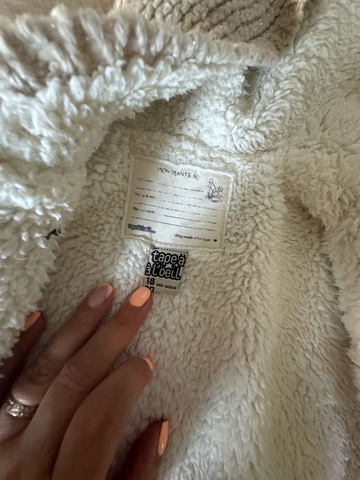 Gilet/manteau TAO 18 mois - photo numéro 3