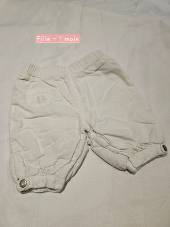 Pantalon 1 mois