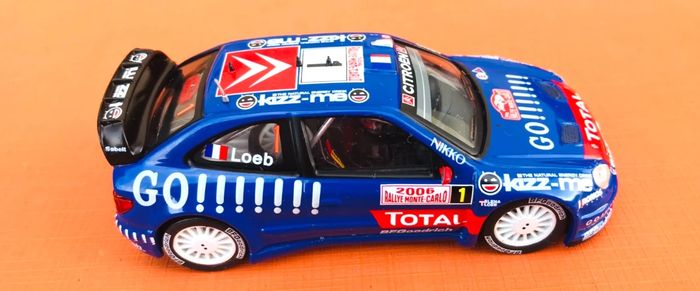 Voiture Citroën Xsara WRC Rallye Monte-Carlo 2006 Sébastien Loeb/Daniel Elena - photo numéro 6