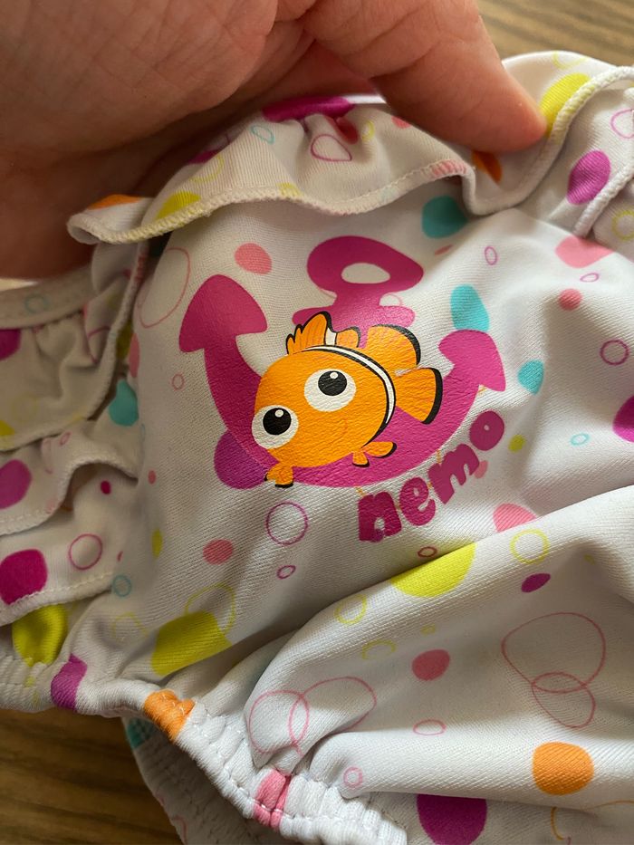 2 culottes maillot de bain imperméable T18 mois - photo numéro 4