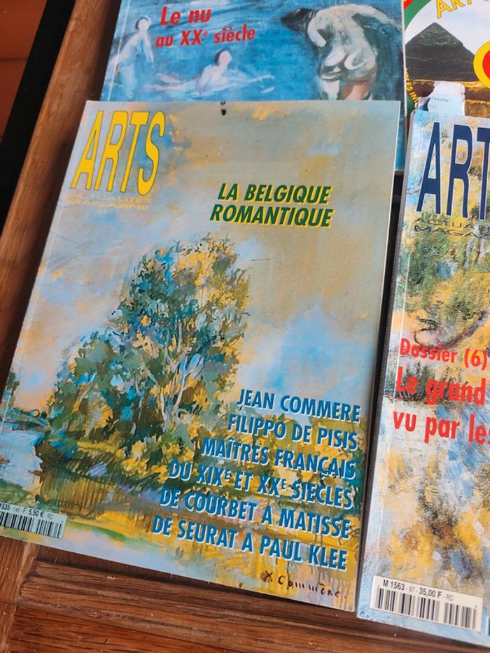 Lot 5 magazines ARTS Actualités Magazine Art, Culture & Peinture - photo numéro 3