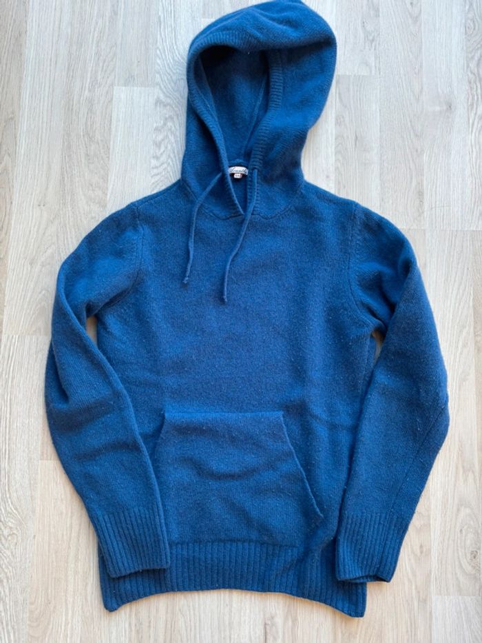 Pull à capuche laine Acanthe 12 ans