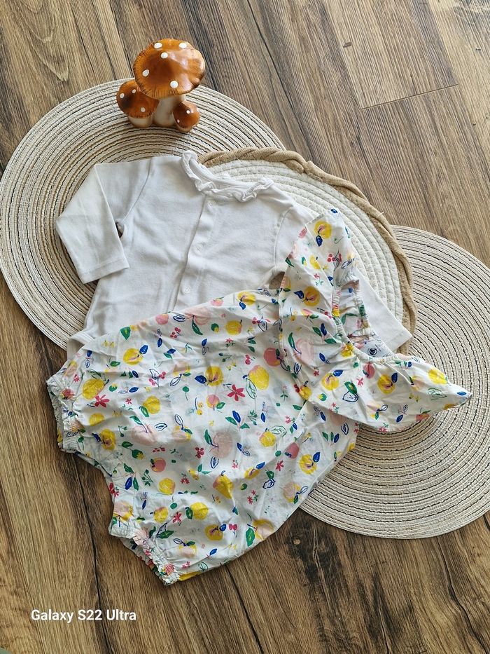 Ensemble Petit Bateau taille 6 mois - photo numéro 3