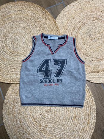Pull sans manches 18 mois