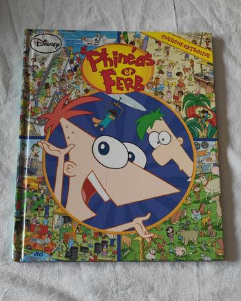 Livre Phileas et ferb