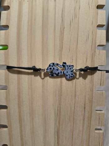 Bracelet ajustable chat