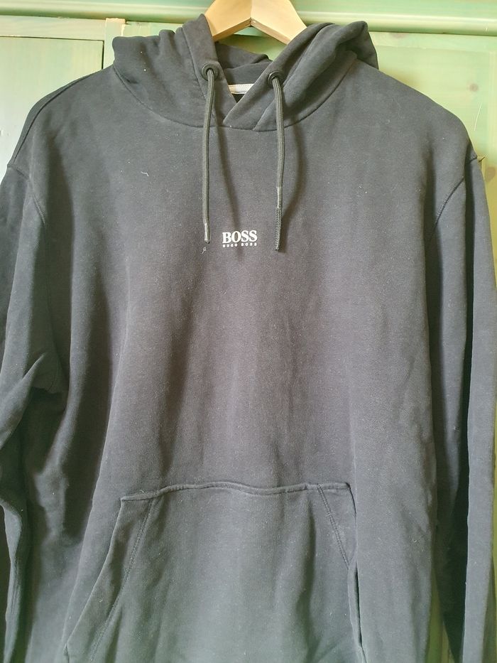Pull à capuche homme noir XL Hugo Boss