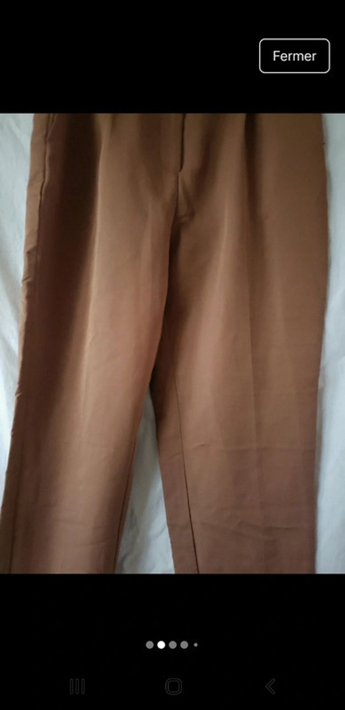 Pantalon à pinces