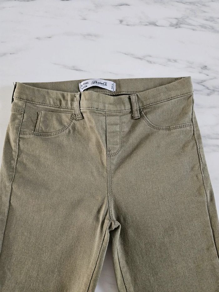 Denim Co jegging kaki taille 10 11 ans - photo numéro 3