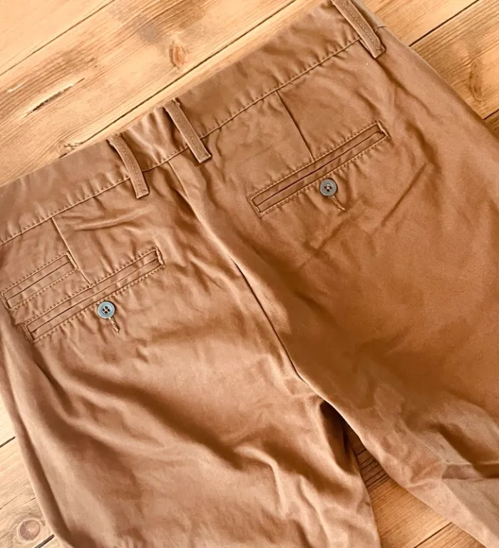 Élégant pantalon camel droit homme - photo numéro 2
