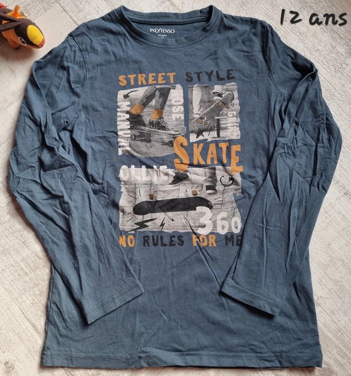 Haut manches longues 12 ans