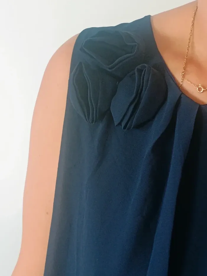 Robe bleu marine chic - marque Best Life - taille L - photo numéro 3