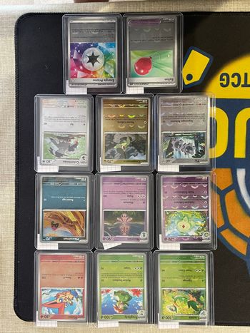 Lot de 11 cartes version pokeball - BLK  - FR - Foudre Noir