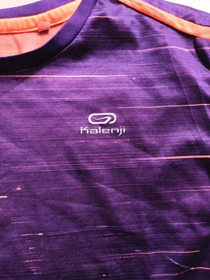 T-shirt fille violet Kalenji - photo numéro 2