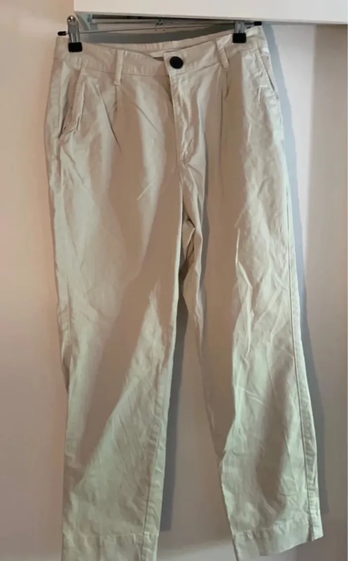 🌞 Pantacourt beige Camaïeu taille 38 – très bon état - photo numéro 2