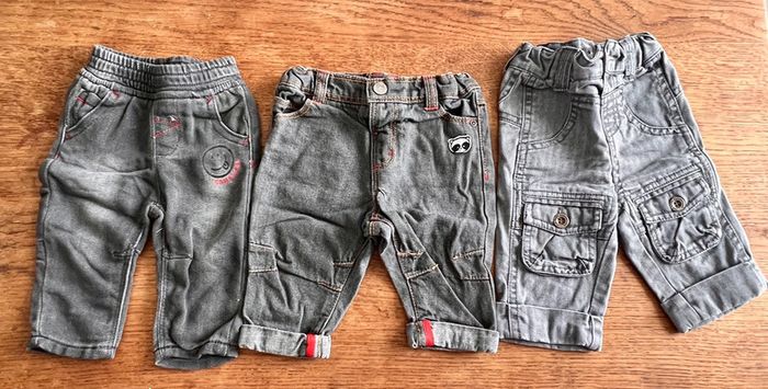 Lot 6 pantalons 3 mois - photo numéro 3
