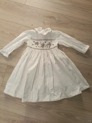 Robe velours a smoke