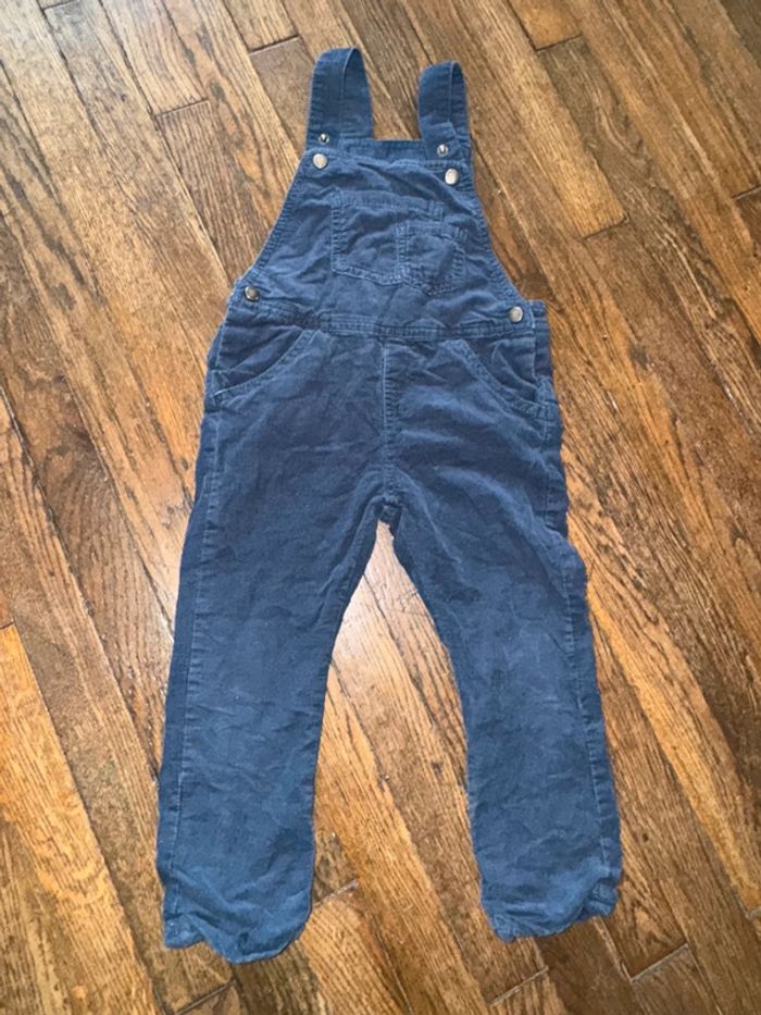 Salopette velour vertbaudet