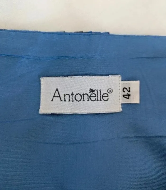 Robe chic en soie - Antonelle - taille 42 - photo numéro 4