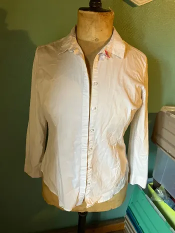 Chemise blanche manche longue @