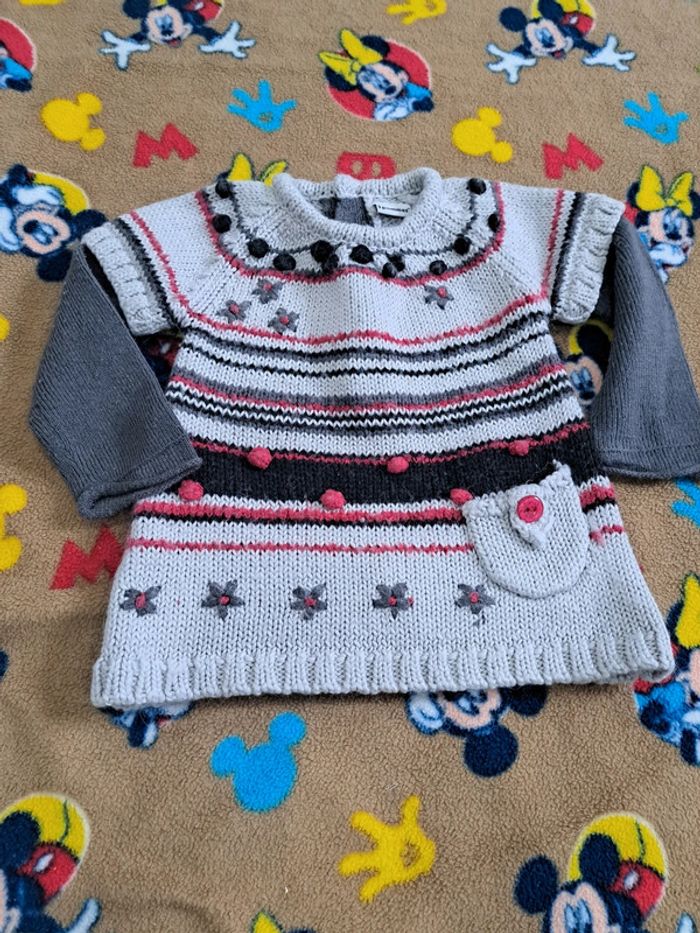Pull Tunique bébé 6mois