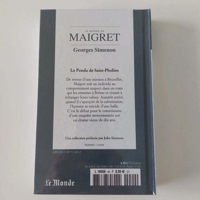 Livre - Le Pendu de Saint-Pholien - photo numéro 2