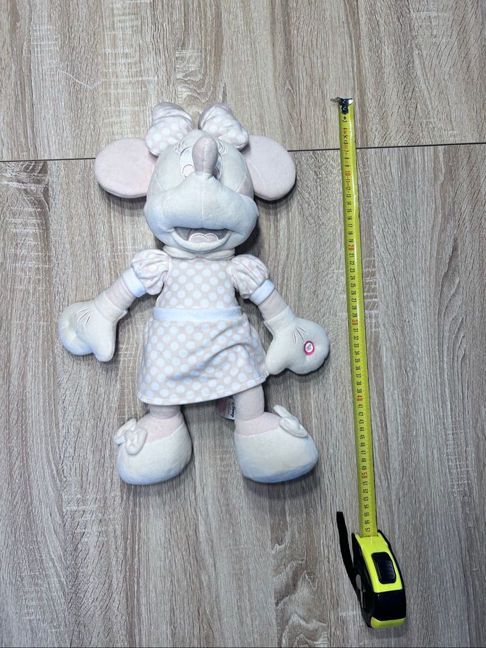 Peluche Minnie lumineuse – Environ 50 cm – Très bon état – Disney officiel