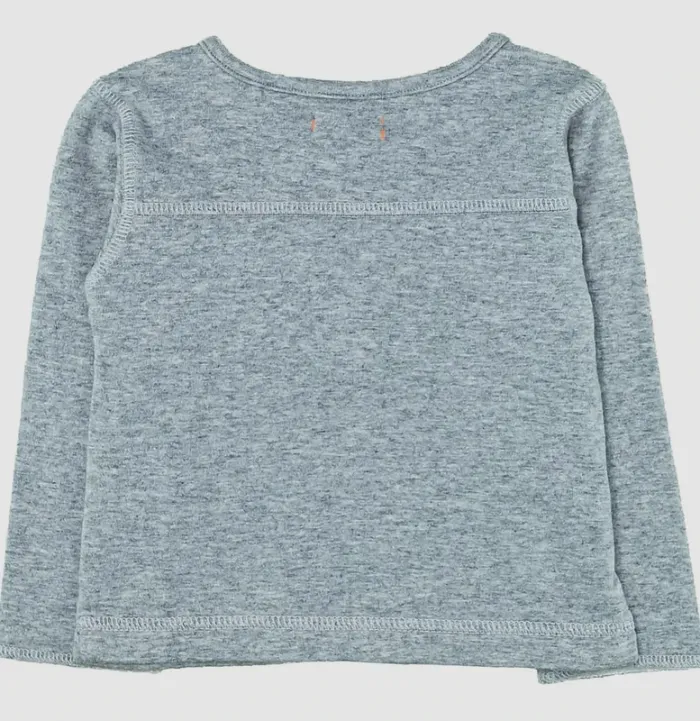 T-Shirt à manches longues 6 mois en coton Marlot Paris - photo numéro 2