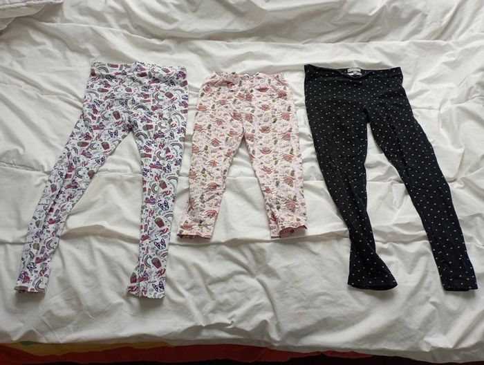 Lot 3 leggings marques diverses 10 ans neuf 5€