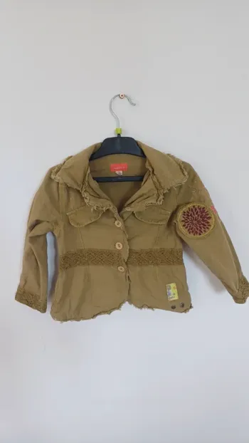 Petite veste kaki fille 3 ans Marèse