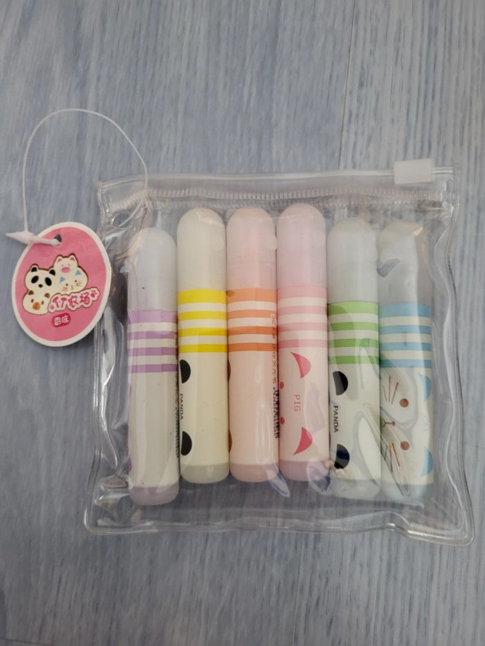 Mini surligneurs animaux mignons