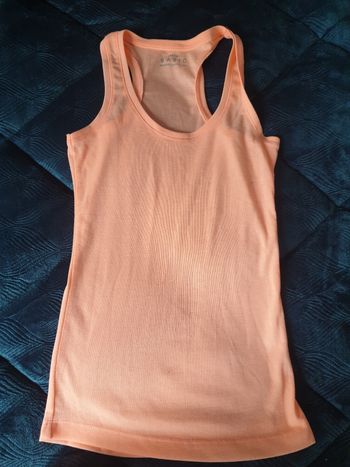 Debardeur basic saumon flashi