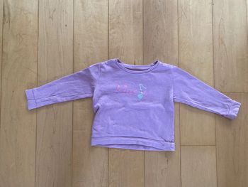Sweat violet - lila - 3 ans