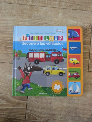Livre puzzle P'tit Loup