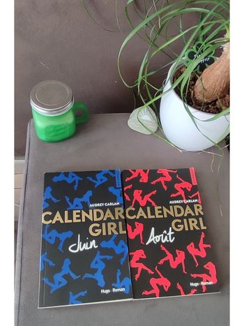 Calendar girl Juin et Août de Audrey Carlan