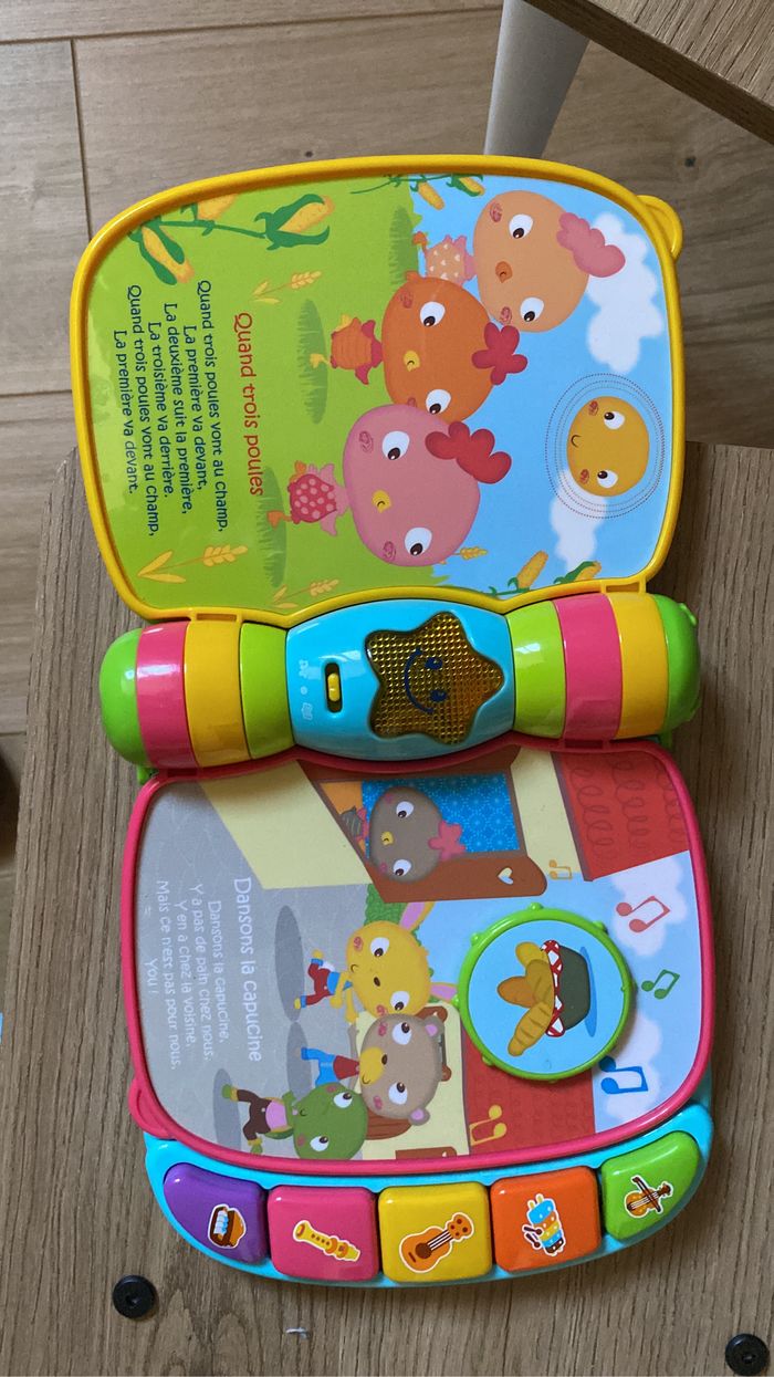 livre interactif bébé vtech - photo numéro 3