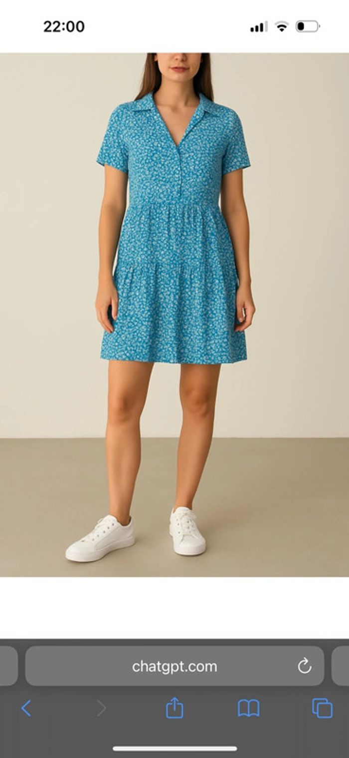 Robe manches courtes C&A