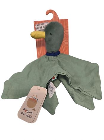 Doudou lange canard 🦆" pomme des bois" Moulin Roty