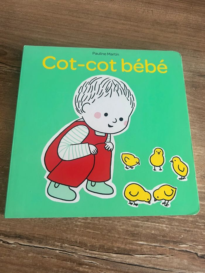Livre neuf cot cot bébé