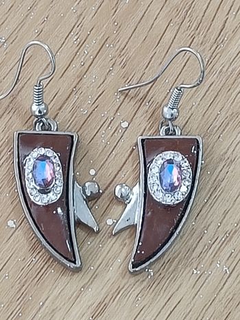 Boucles d'Oreilles "Crocs Bohèmes"